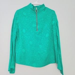TopShop Emerald Green Lightweight Jacket